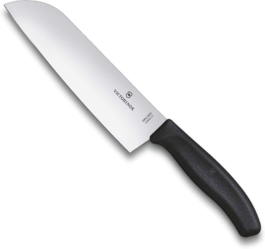 Victorinox 'Swiss Classic' Santokumesser, Stahl schwarz, 17 cm Bild 1