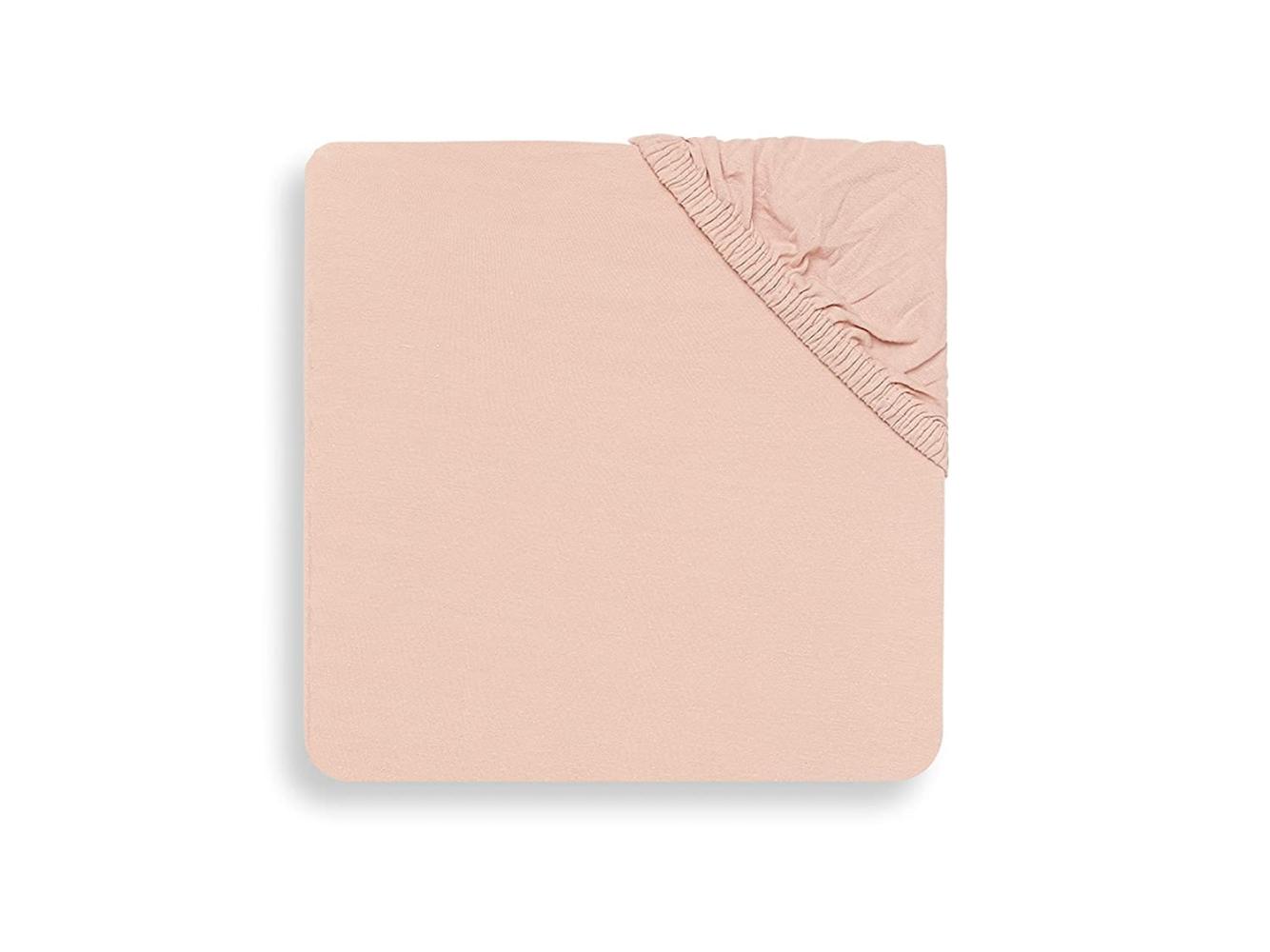 Jollein Jersey Spannbettlaken Pale Pink 40x80 / 90 cm Rosa Bild 1