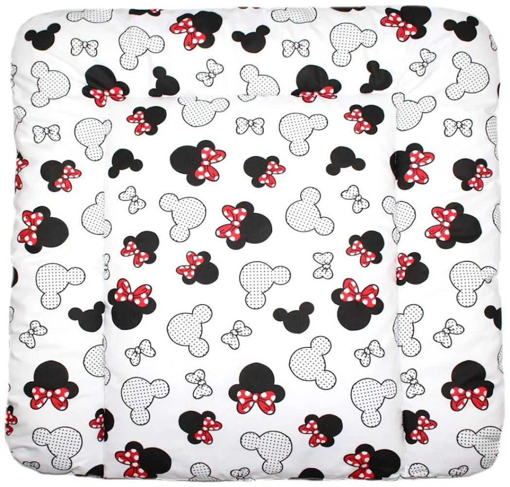 Baby Auflage Wickelauflage -Minnie - 70x50 cm 70x70 cm 70x85 cm Wickeltischauflage (70 x 70 cm) Bild 1