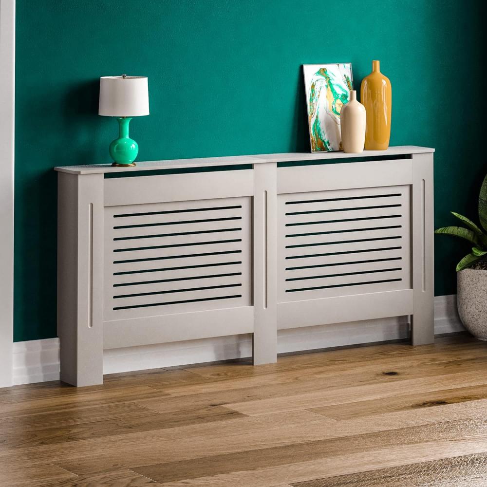 Vida Designs Kommoden & Sideboards, Mitteldichte Holzfaserplatte, Grau, Extra Groß Bild 1