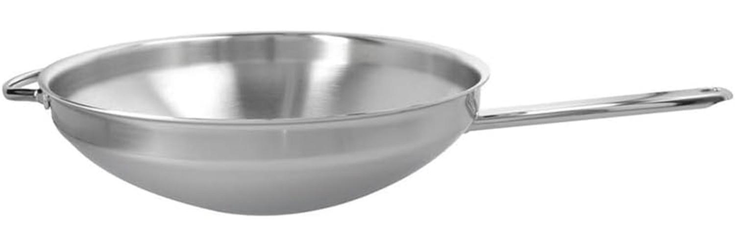 Demeyere Apollo 7 Wok flacher Boden 36 cm, 18/10 Edelstahl Bild 1