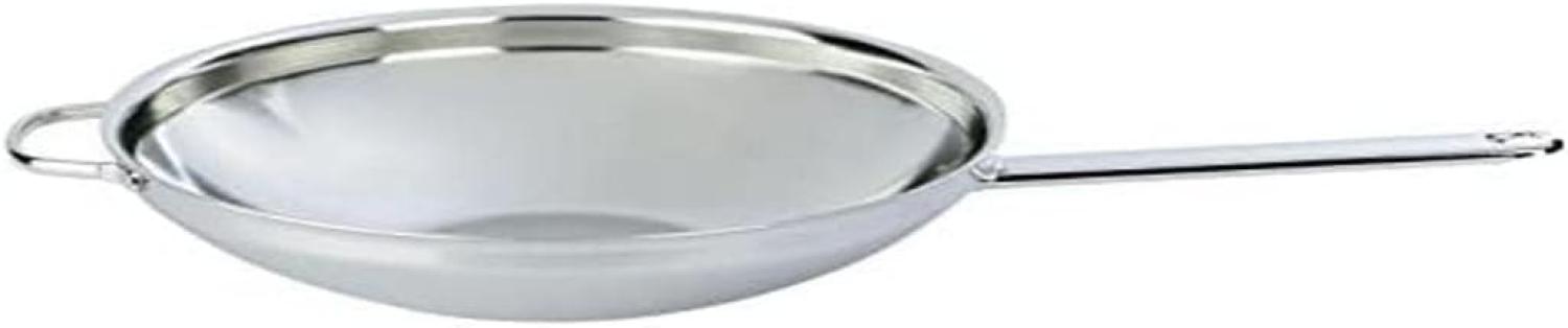 Demeyere Apollo 7 Wok flacher Boden 36 cm, 18/10 Edelstahl Bild 1