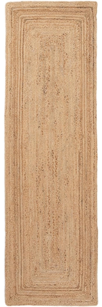 carpetfine Teppich Nele Juteteppich Naturfaser, rechteckig, Höhe: 6 mm, geflochtener Wendeteppich aus 100% Jute, quadratisch und als Läufer Bild 1