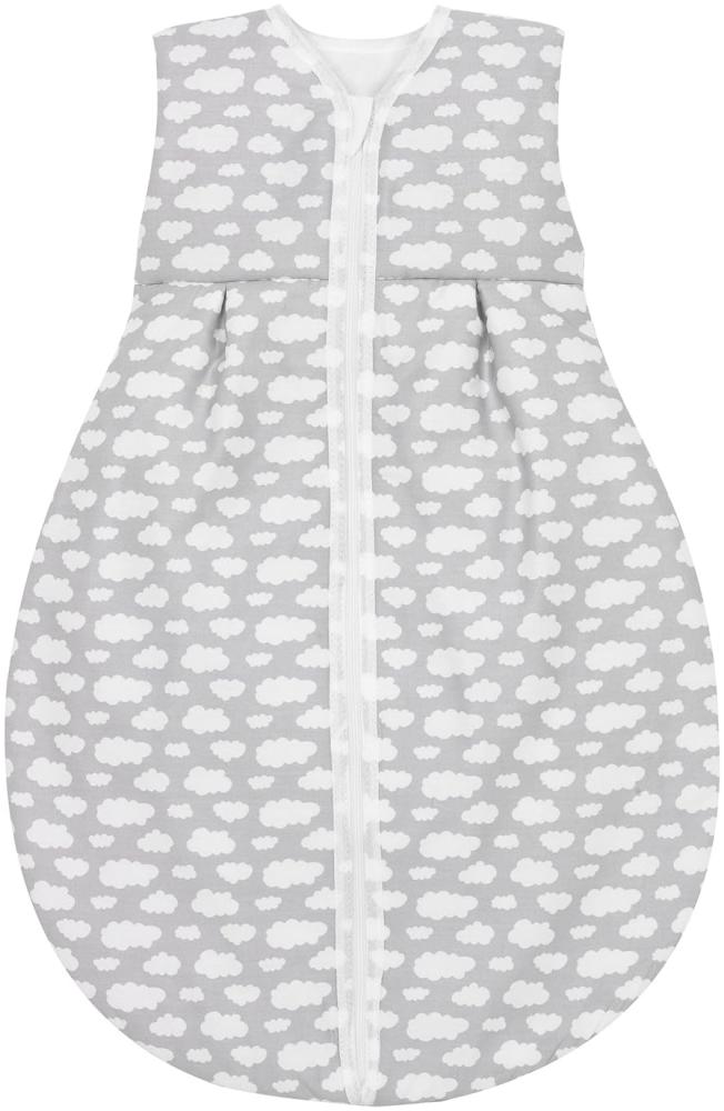 Alvi Kugelschlafsack Molton | Alvi Sommerschlafsack | Babyschlafsack ärmellos 100% Baumwolle | Unwattierter Alvi Außensack | Leichter Baumwoll-Schlafsack Bild 1