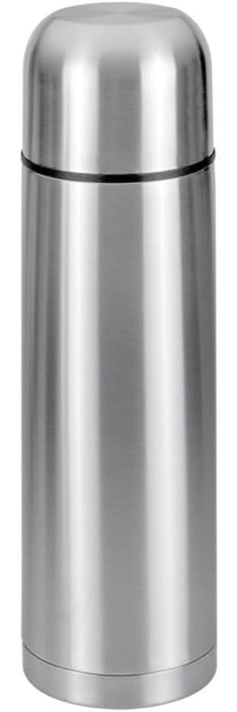 Metaltex Isolierflasche, Isolierkanne Cosmos 0,75 Liter aus Edelstahl in silber Bild 1