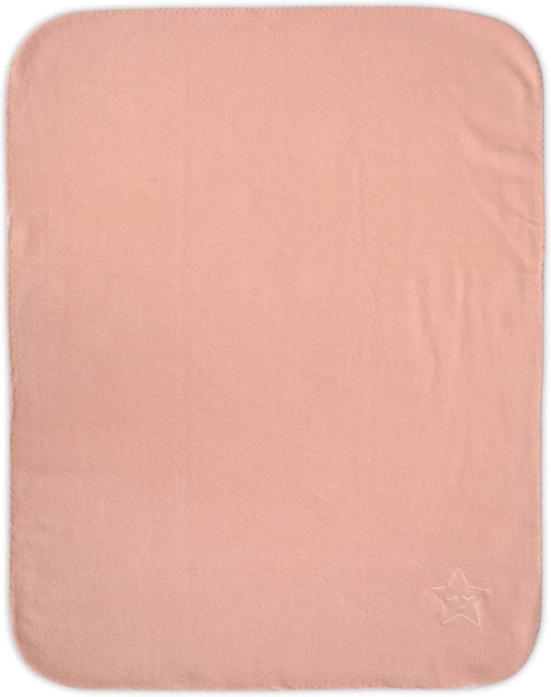 Lorelli Babydecke Polar Größe 75 x 100 cm, Kuscheldecke, Polyester, ab Geburt rosa Bild 1