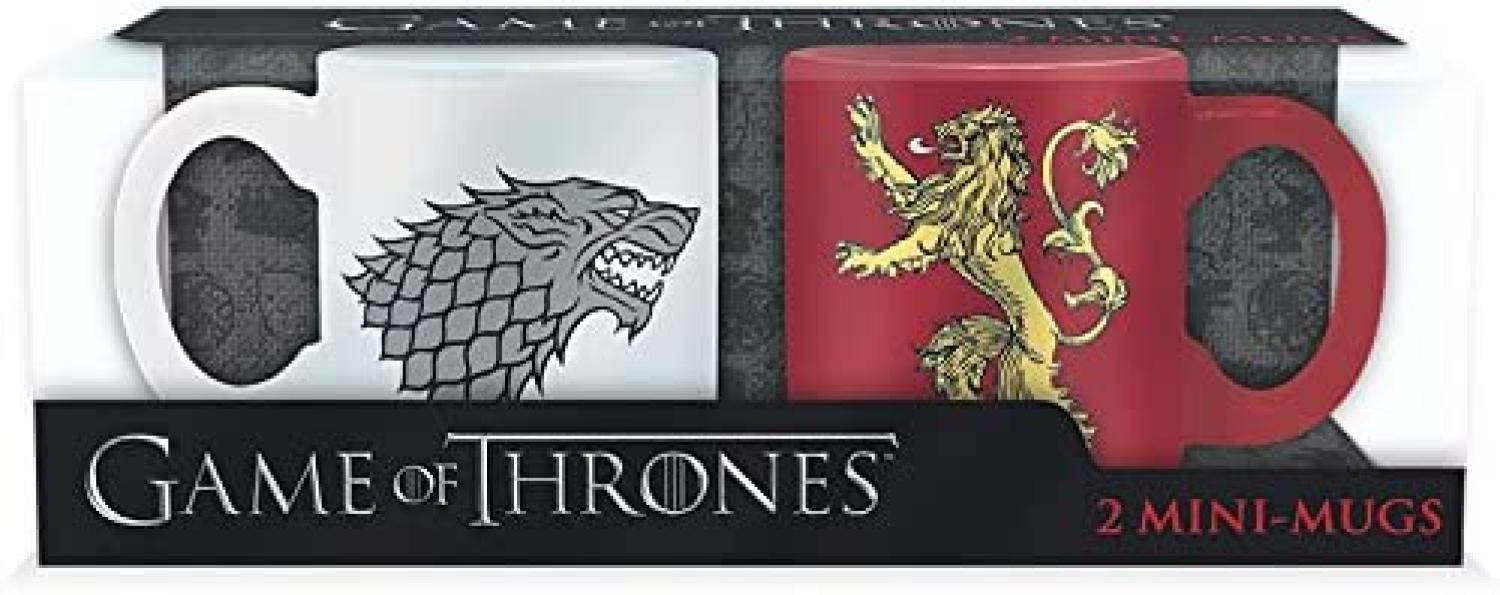 Game of Thrones Mini Tasseset Stark und Lannister Bild 1