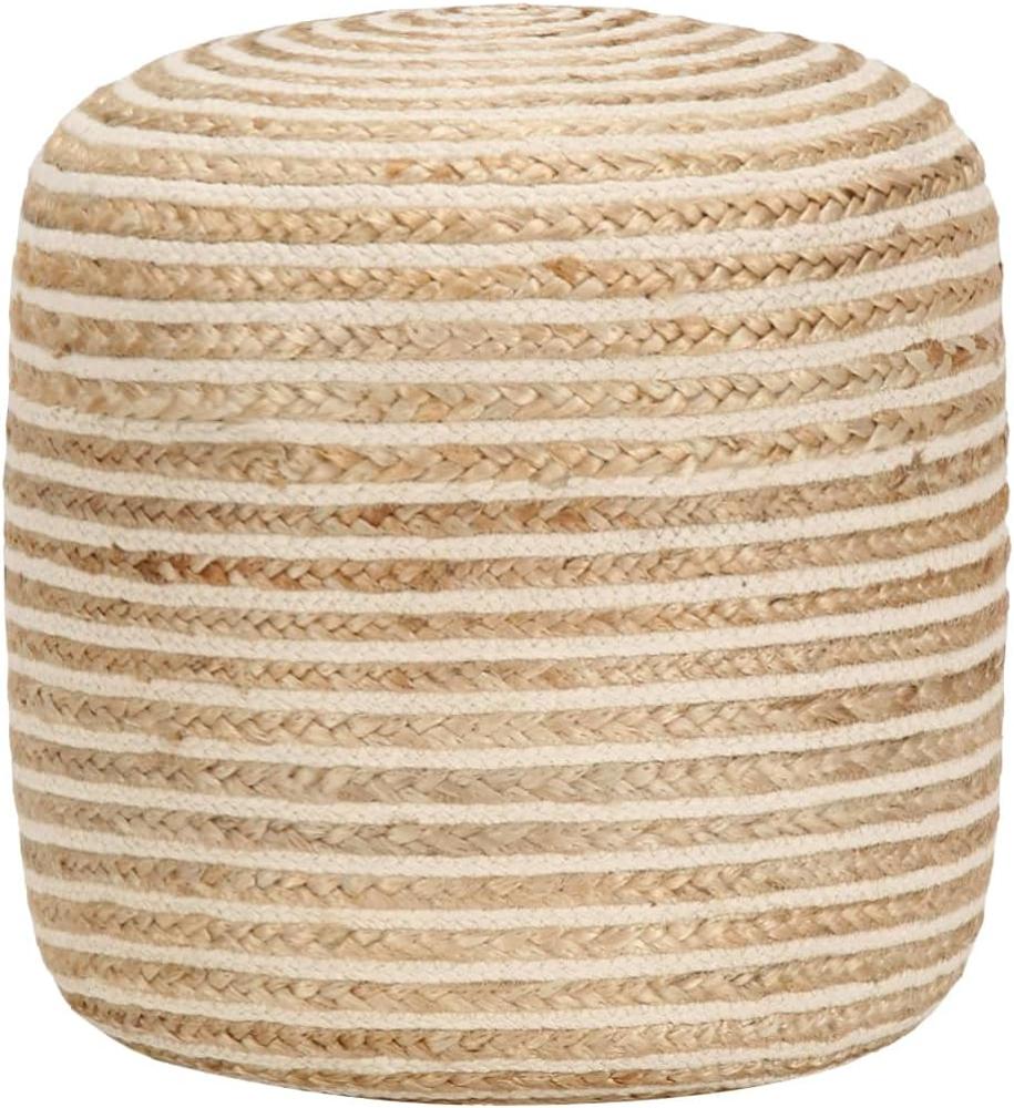 Handgefertigter Sitzpuff 40 x 45 cm Jute [248074] Bild 1