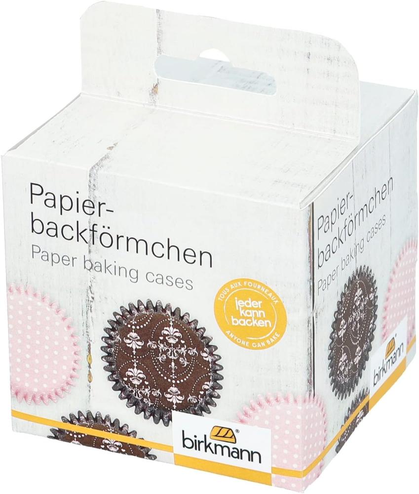 Birkmann Papierbackförmchen, 100 Stück, Backförmchen, Muffinbackform, Muffinform, La Belle Rose, Ø 7 cm, 444744 Bild 1