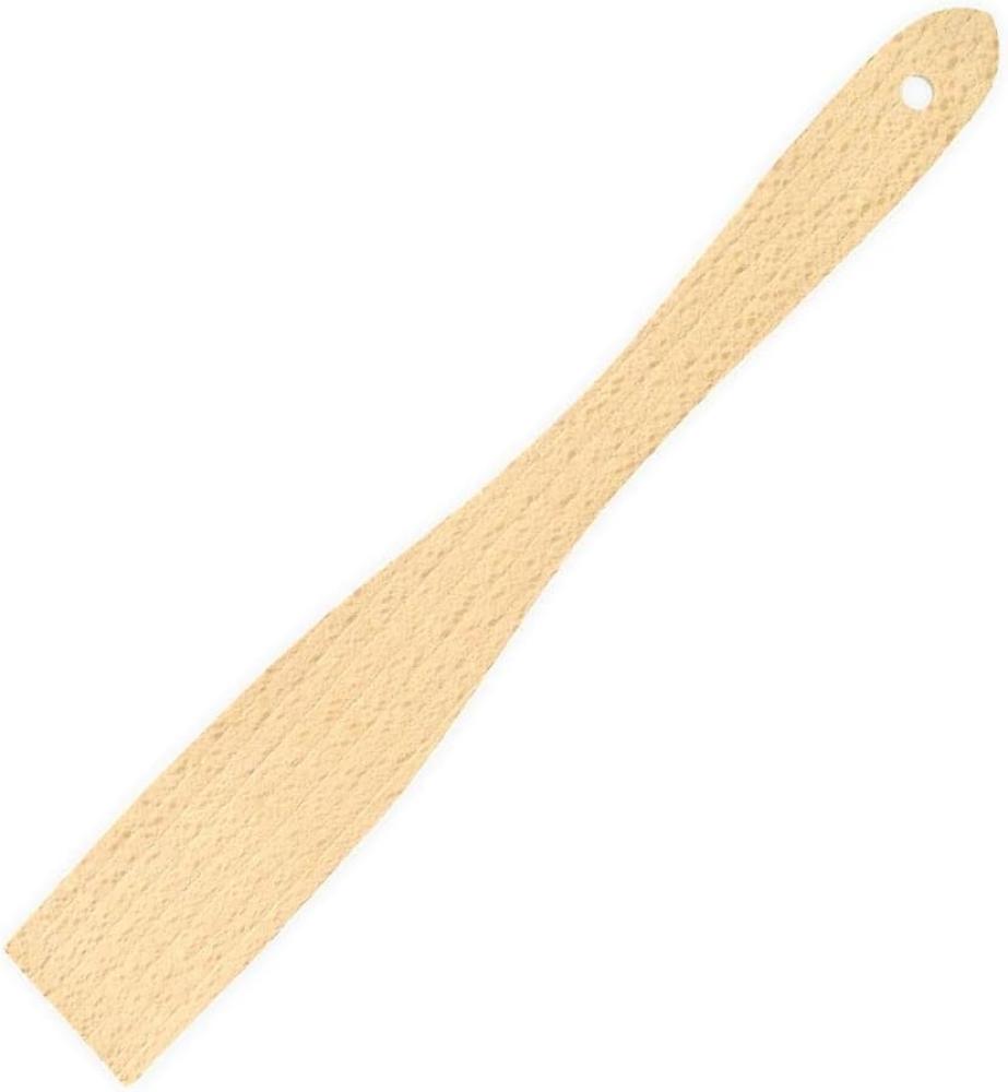 Fackelmann 99201 Pfannenwender, flach, Holz, 30 cm, braun Bild 1