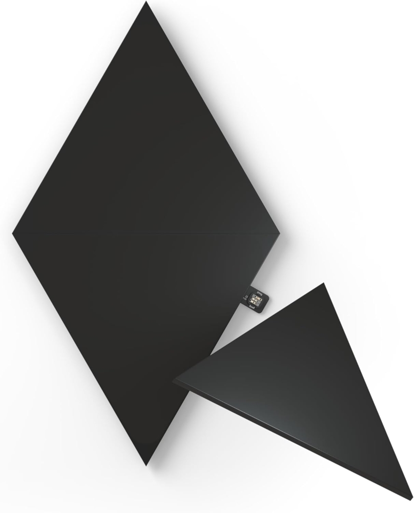 Nanoleaf Shapes Triangles Ultra Black Edition Expansion Pack 3Pk EEK G Bild 1