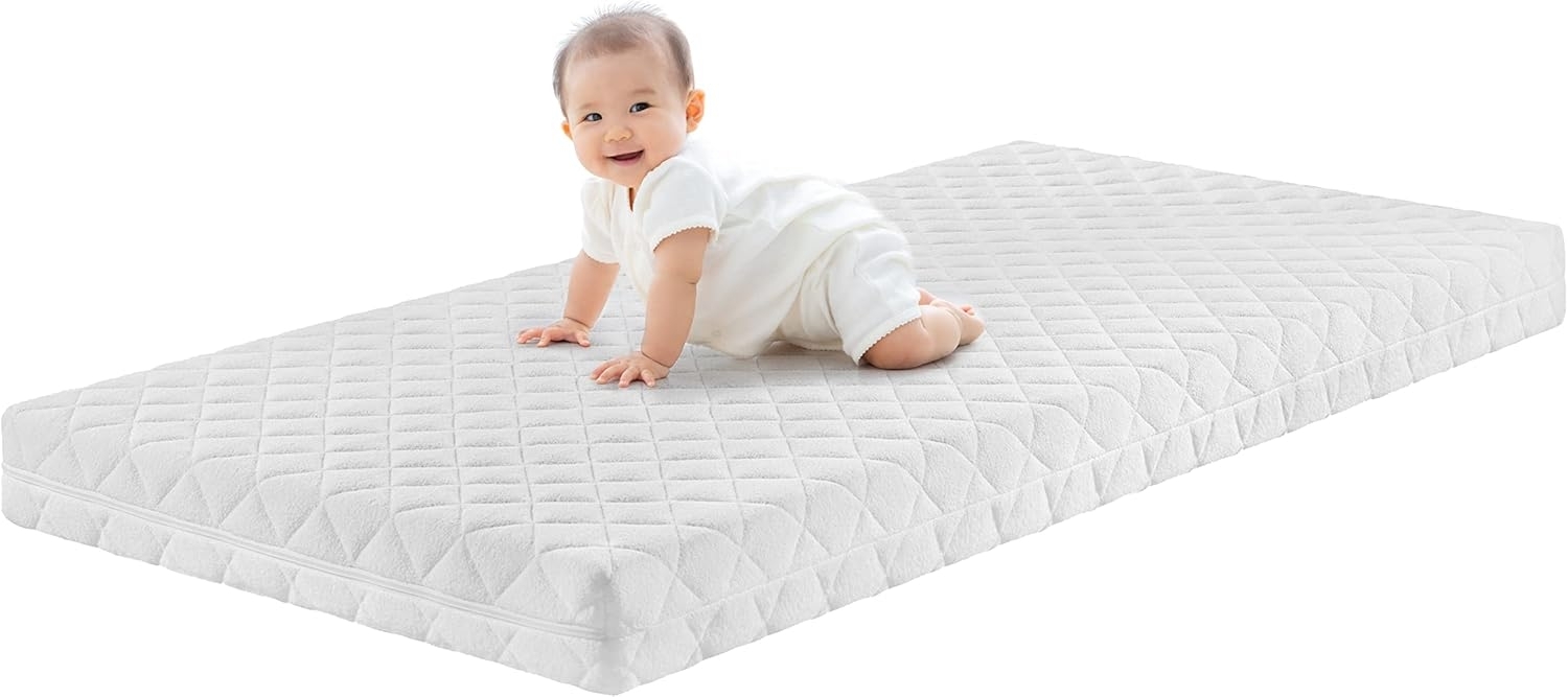 Traumnacht BT Kiddy Kindermatratze Pure, 80x160 cm, Schadstoffgeprüft nach Öko-Tex Standard 100, hautfreundlicher Bezug abnehmbar und waschbar, produziert nach deutschem Qualitätsstandard Bild 1