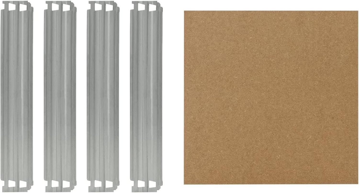 shelfplaza PRO 45x45 cm Fachboden-Set in grau-verzinkt für PRO Schwerlastregale mit 200 kg Traglast pro Boden Bild 1