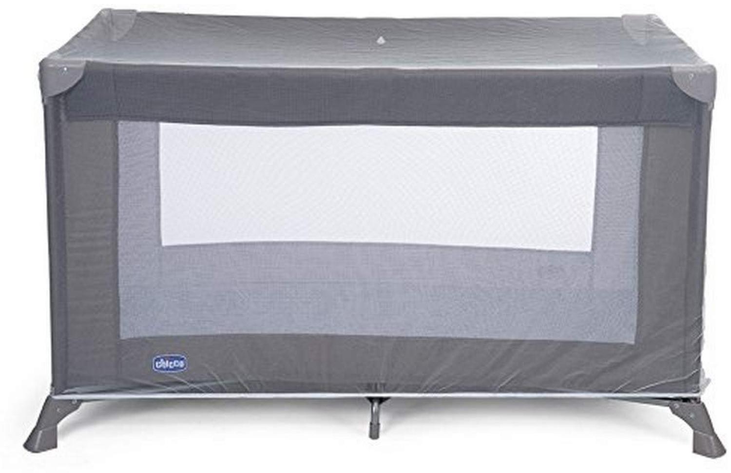 Moskitonetz für Reisebett Junior 122 x 63 cm Polyester weiss Bild 1