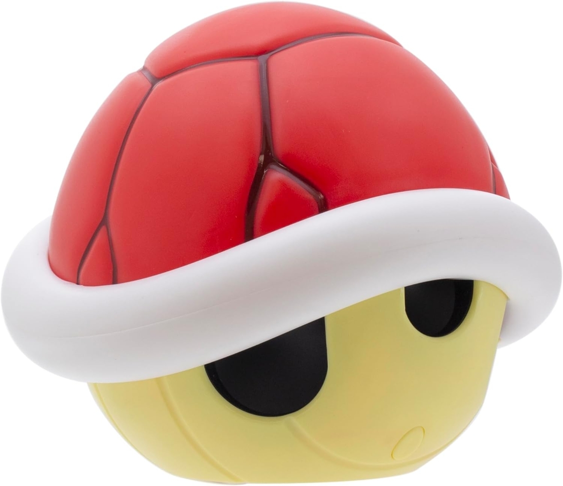 Super Mario Rote Schale Licht mit Sound - Offiziell lizenziertes Nintendo-Merchandise, Gaming-Home-Deko, Spielzimmerlicht Bild 1