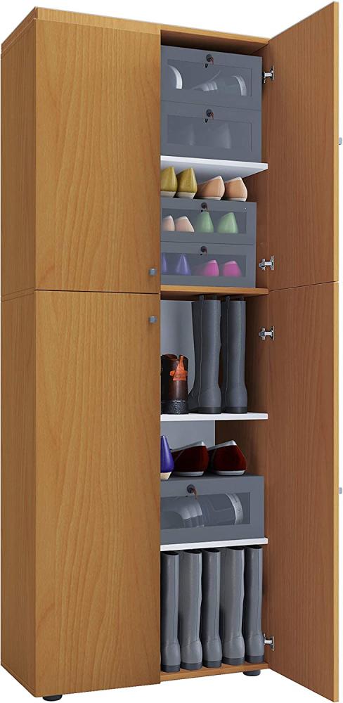 Schuhschrank LONA (BHT 70x182x37 cm) Bild 1
