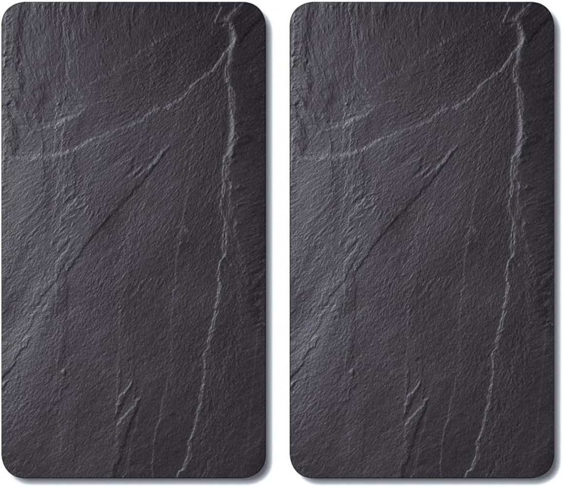 KESPER | Multi-Glasschneideplatte, Material: Glas, Maße: 52 x 30 x 0,8 cm, Motiv: Schiefer, Farbe: Dunkelgrau | 36523 13 Bild 1