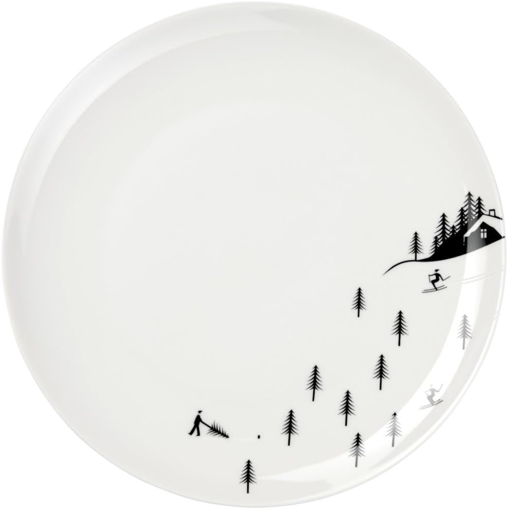 ASA SELECTION Speiseteller Joy Speiseteller skiing 26,5cm Bild 1