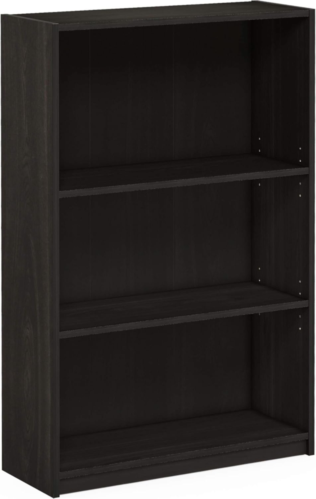 Furinno JAYA Einfaches Bücherregal, holz, Espresso, 24. 13x24. 13x102. 36 cm Bild 1