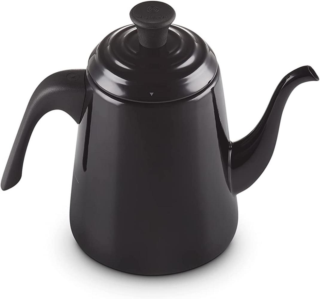 Le Creuset Wasserkessel Drip 0,7L Schwarz - Schwarz Bild 1