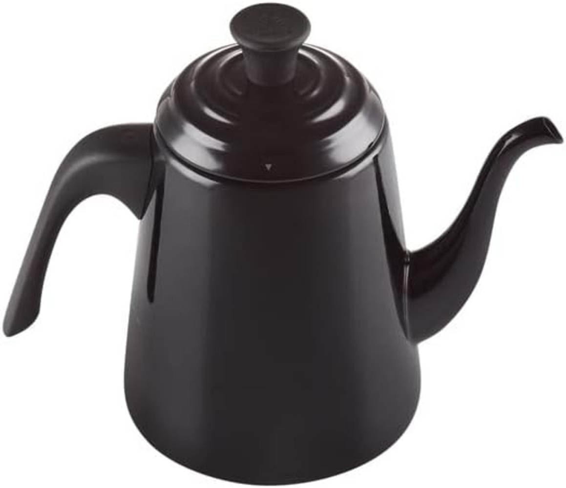 Le Creuset Wasserkessel Drip 0,7L Schwarz - Schwarz Bild 1