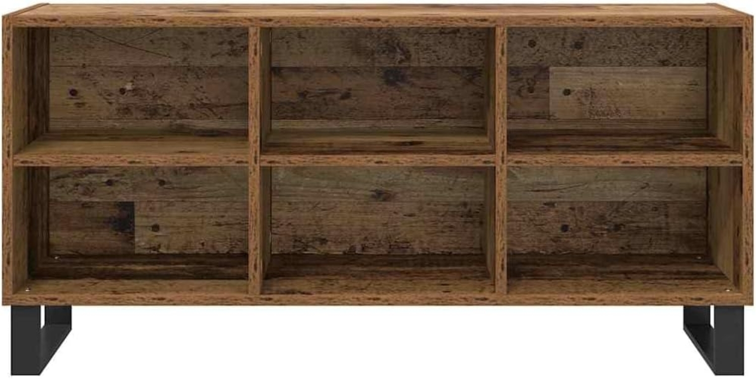 vidaXL TV-Schränk Altholz 103,5 x 30 x 50 cm Holzwerkstoff 881926 Bild 1