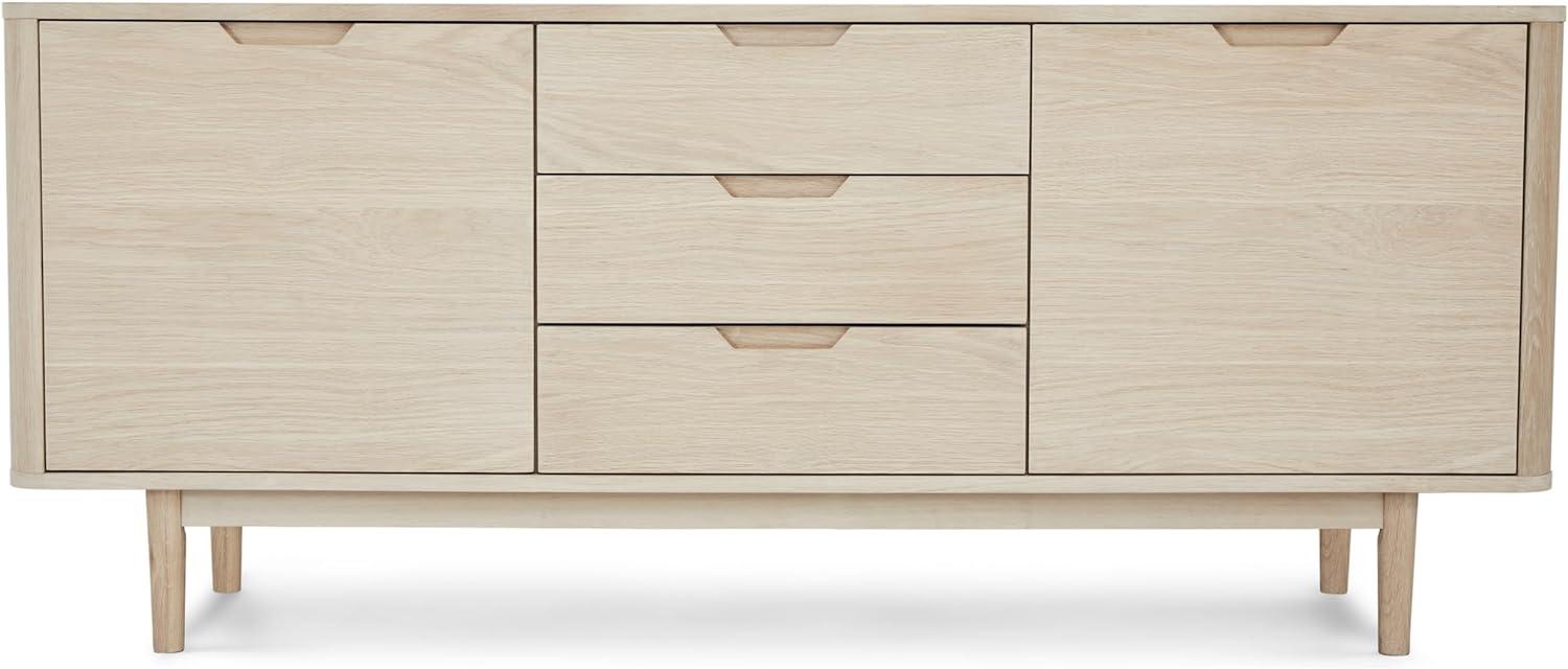 Sideboard Eiche massiv Nyborg 2 Türen Bild 1