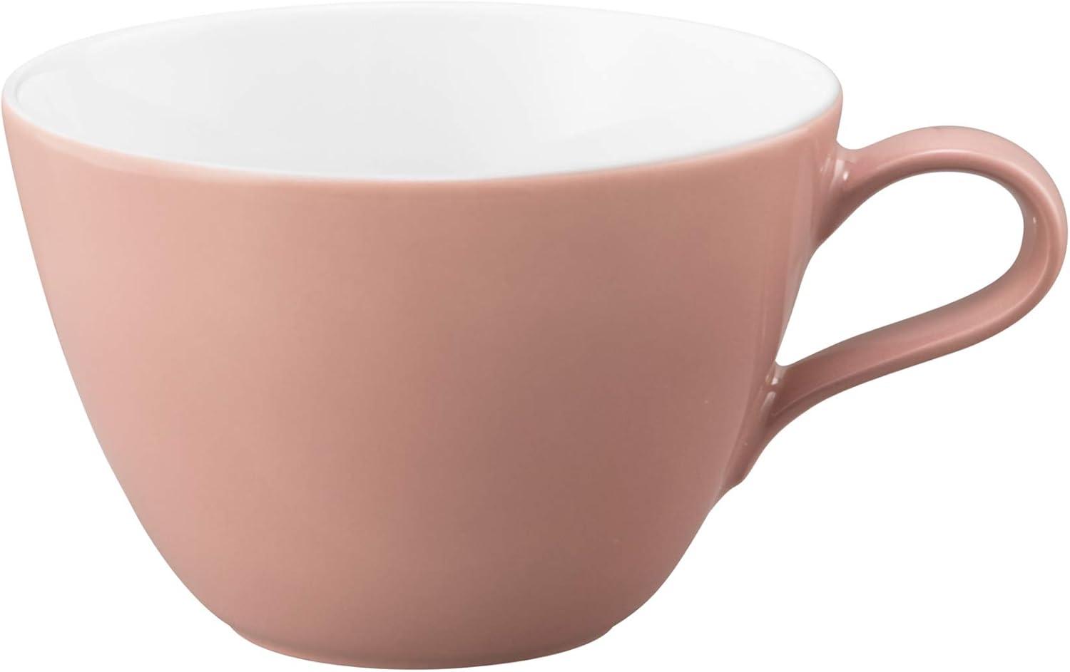 Milchkaffee-Obertasse 0,37 l Life Fashion Posh Rose Seltmann Weiden Milchkaffeetasse - Mikrowelle geeignet, Spülmaschinenfest Bild 1