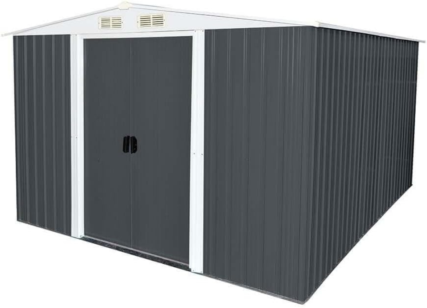 HOME DELUXE Geräteschuppen aus verzinktem Stahl BOHIO XL - 258 x 206 cm Bild 1