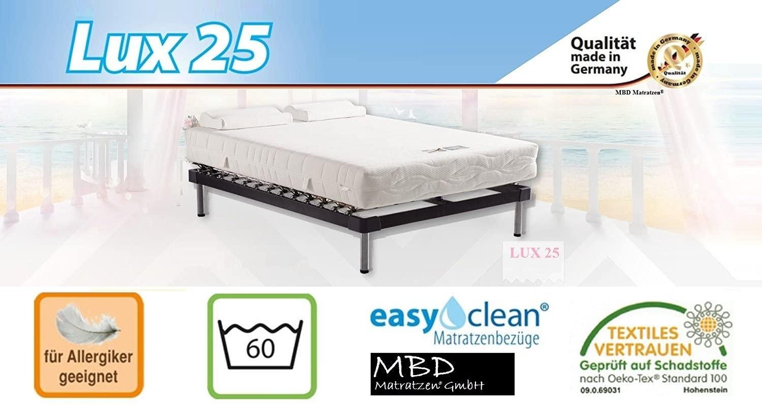 Lux 25 - Orthopädische 11 Zonen Kaltschaum Matratze - Höhe ca. 25 cm - Raumgewicht 40 Kg/m³ Bild 1