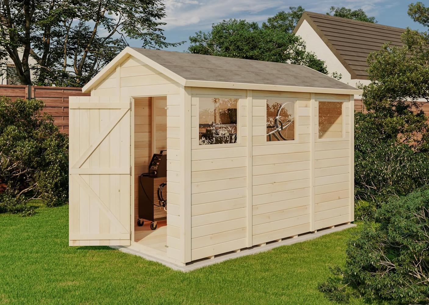 Storehaus Gerätehaus Stefanie Gerätehaus aus Holz Geräteschrank mit 12 mm Wandstärke Gartenhaus Bild 1