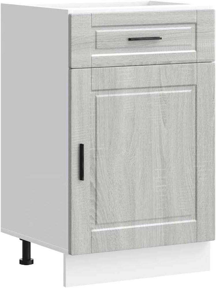 Küchenunterschrank Porto Grau Sonoma Holzwerkstoff 853963 Bild 1