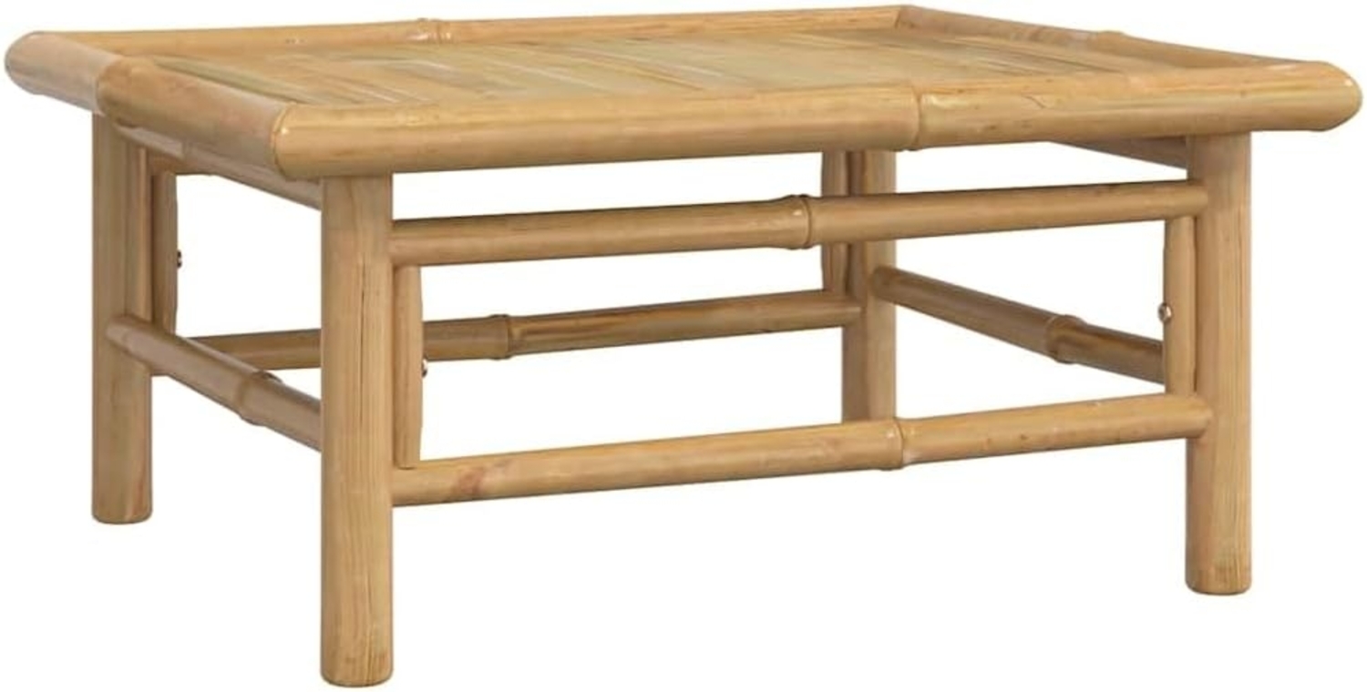 vidaXL Gartentisch 65x55x30 cm Bambus 362282 Bild 1