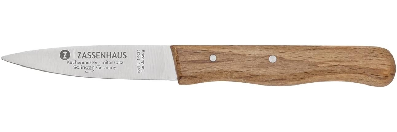 Küchenmesser TANTE KÄTHE mittelspitz, Buche Bild 1