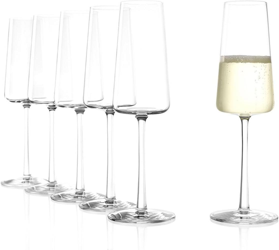 Stölzle Lausitz POWER Champagnerglas 240 ml 6er Set Bild 1