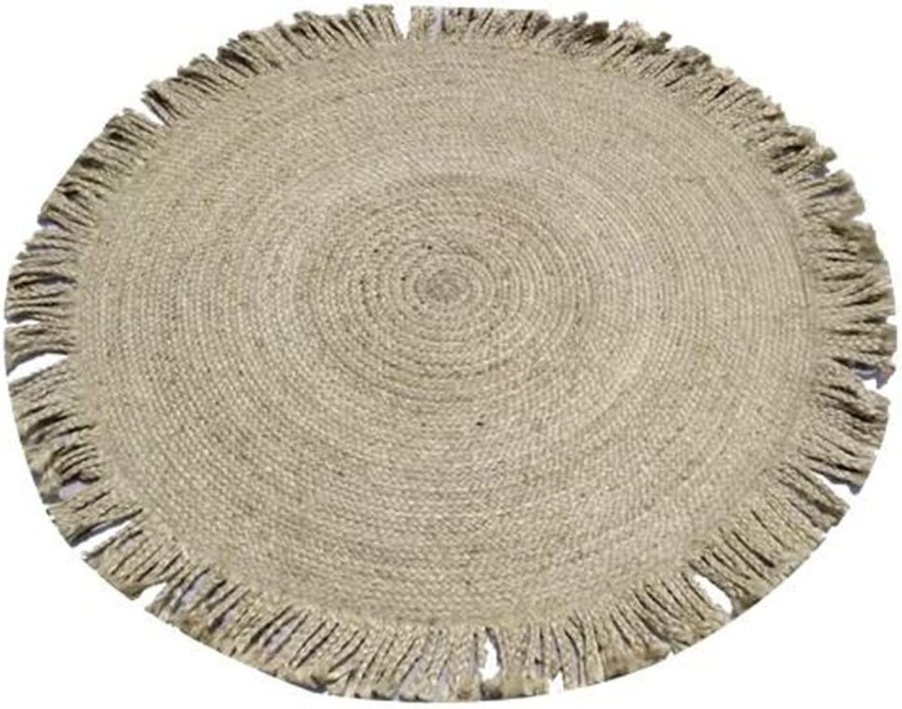 Teppich DKD Home Decor natürlich Jute (150 x 150 x 1,5 cm) Bild 1