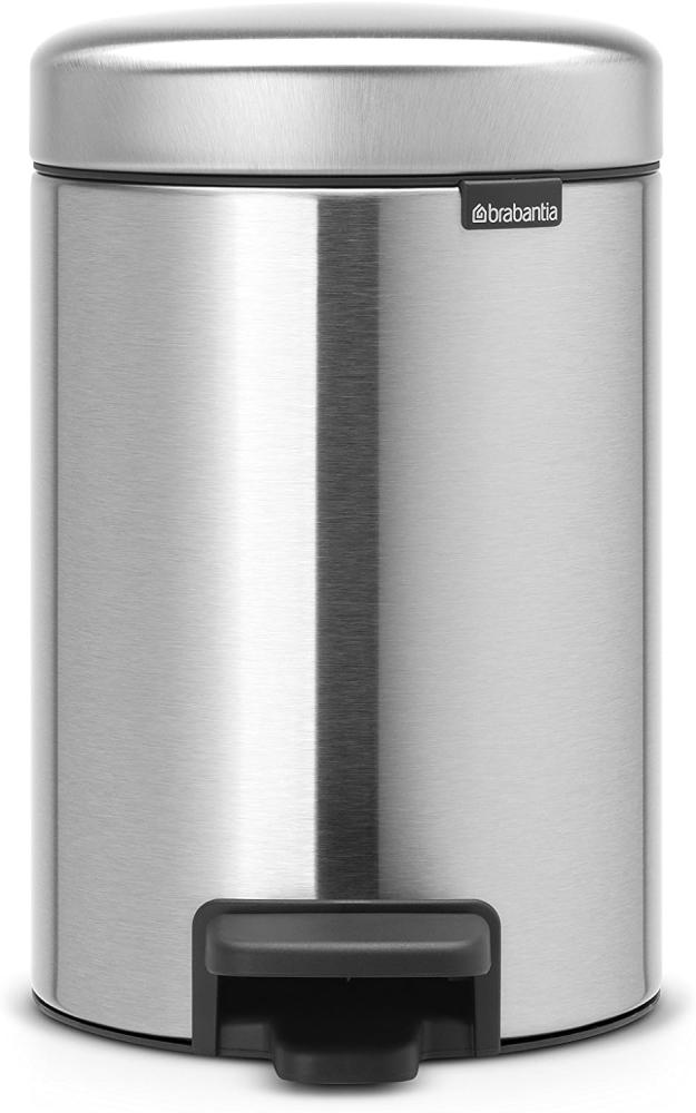 Brabantia 'NewIcon' Treteimer, Matt Stahl Fingerprint Proof, 3 Liter Bild 1