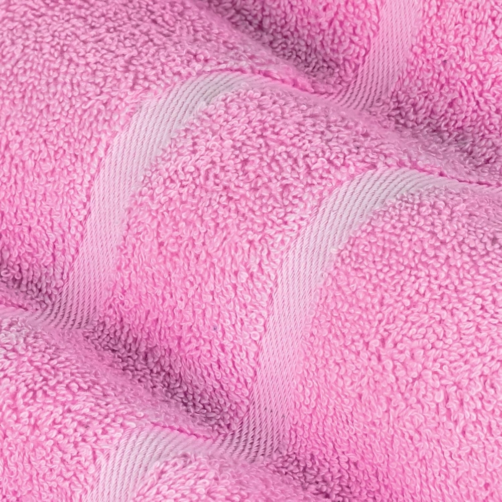 Handtuch Handtücher Badetücher Saunatücher Duschtücher Gästehandtücher in Rosa zur Wahl 100% Baumwolle 500 GSM Bild 1