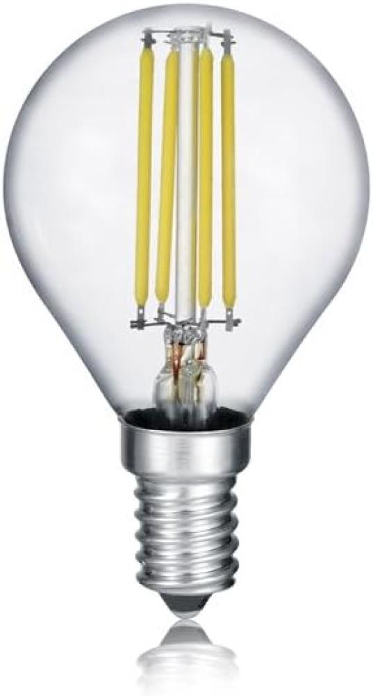 E14 Filament LED, 4 Watt, 470 Lumen, warmweiß, Ø4,5cm, nicht dimmbar Bild 1