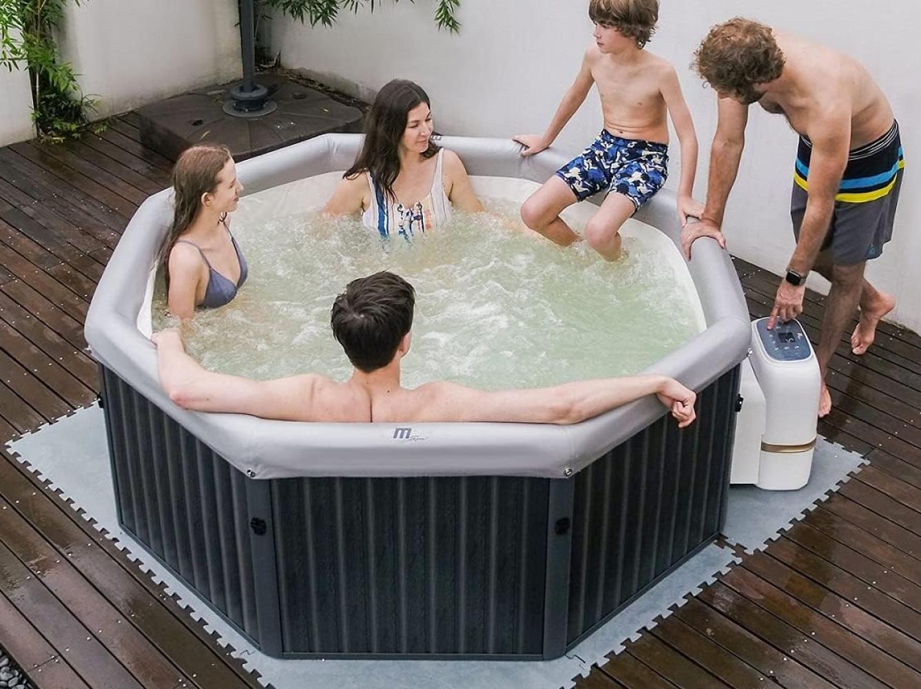 MSpa Whirlpool NEU 2024 TUSCANY Frame Outdoor Indoor Pool XXL 6 Personen F-TU062W Bild 1