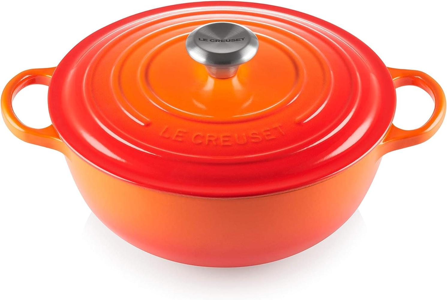 Le Creuset La Marmite Signature 26 cm Ofenrot - 25 bis 28 cm - Orange Bild 1