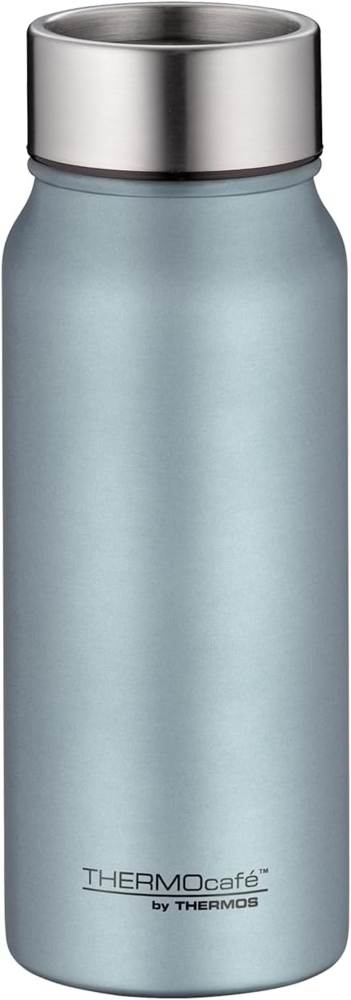 THERMOcafé by THERMOS TC DRINKING MUG blue mat 0,50l, Thermobecher Edelstahl, Isolierbecher, Kaffeebecher to go, auslaufsicher, 9 Stunden heiß 18 Stunden kalt, spülmaschinenfest, BPA-frei Bild 1