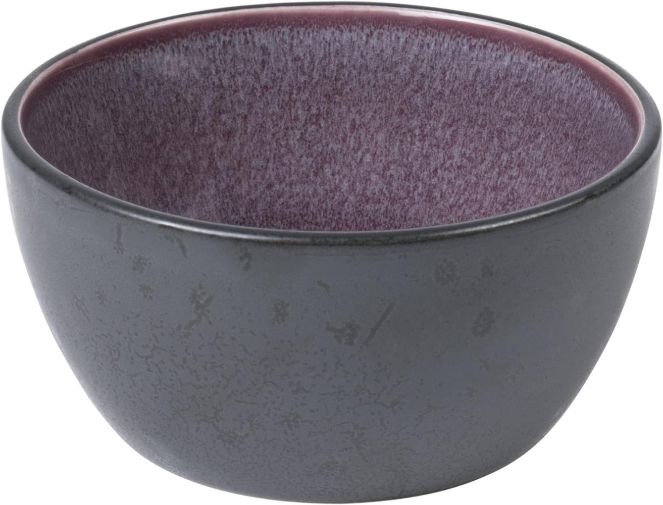 Bitz Bowl matt black / shiny lilac 10 cm Bild 1