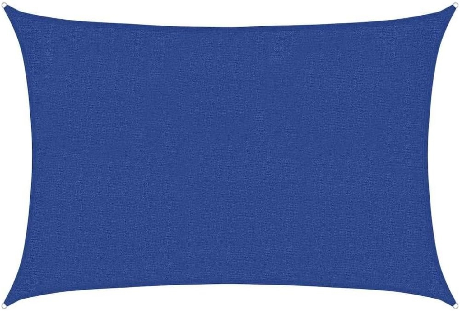 vidaXL Sonnensegel Sonnensegel 160 g/m² Blau 2x2,5 m HDPE, (1-tlg) Bild 1