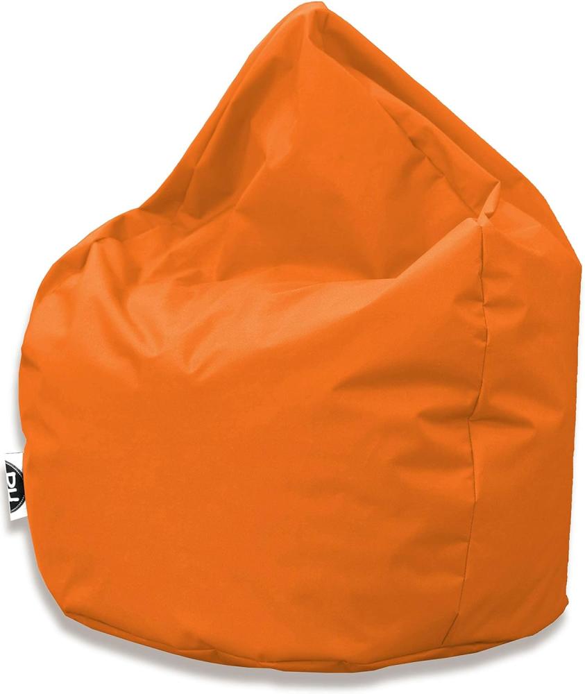 PATCH HOME Patchhome Sitzsack Tropfenform - Orange für In & Outdoor XXXL 480 Liter - mit Styropor Füllung in 25 versch. Farben und 3 Größen Bild 1