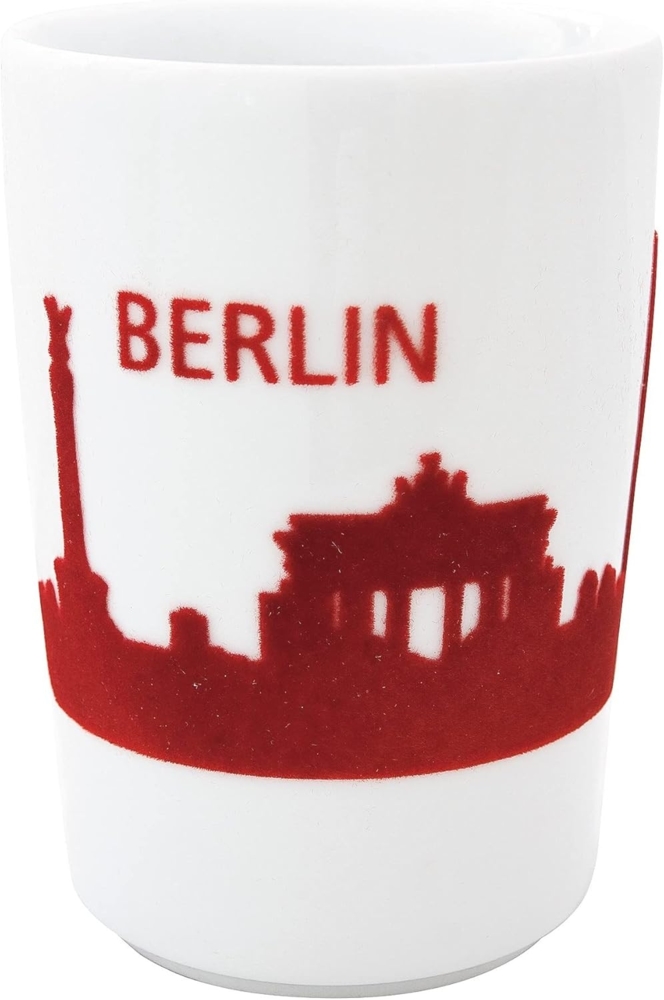 Kahla 394605A26033C Maxi-Becher Berlin Skyline touch! 0. 35 L, rot Bild 1