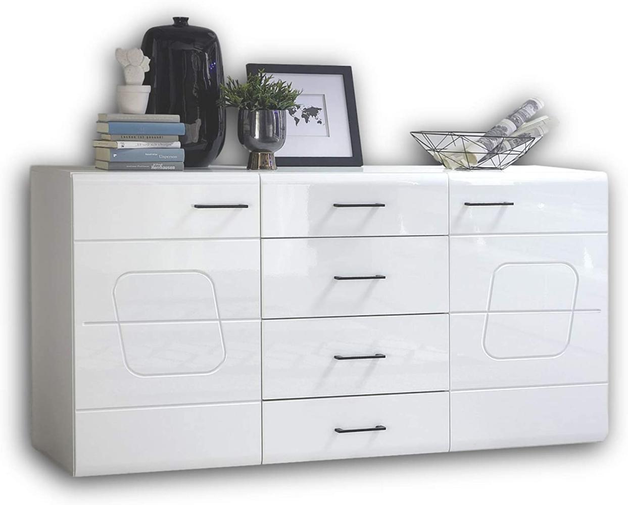 Sideboard 'SPIRIT PLUS' weiß Hochglanz Bild 1