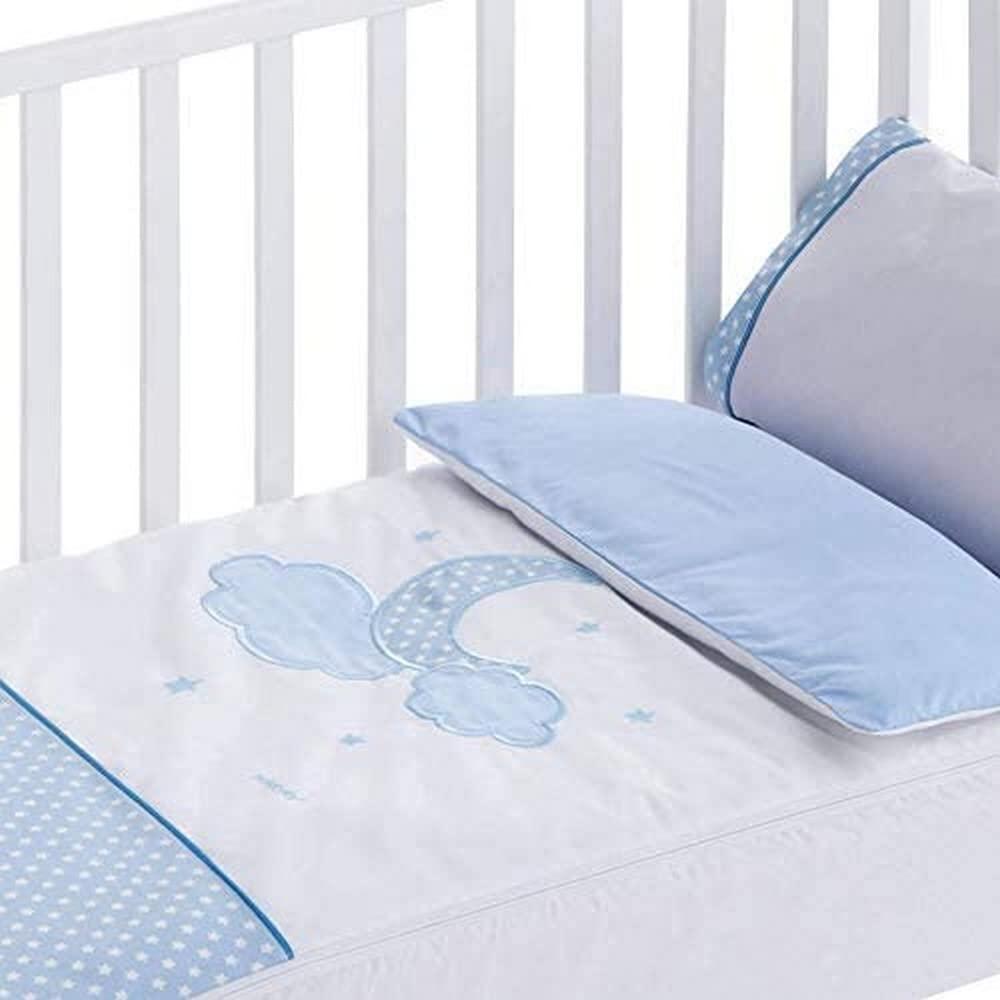 Pekebaby Moon Bettbezug, abnehmbar, 50 x 80 cm 50 x 80 cm blau Bild 1