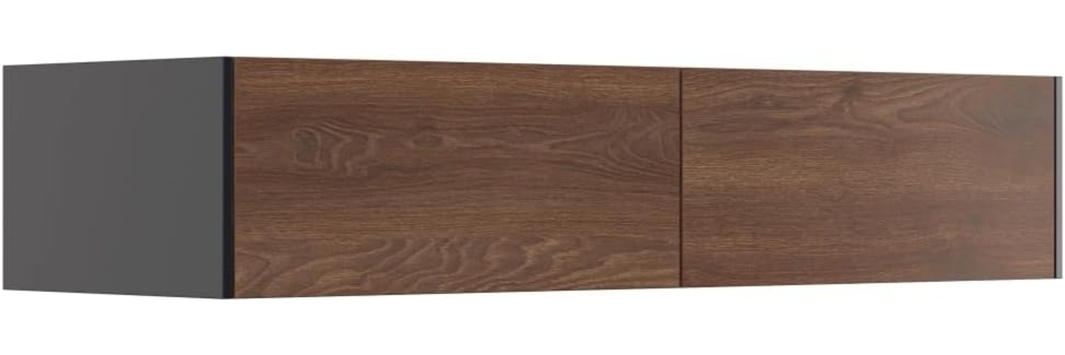 Hängekonsole Urban Slimline 2 Schubladen Push-to-open Redwood : Redwood Bild 1