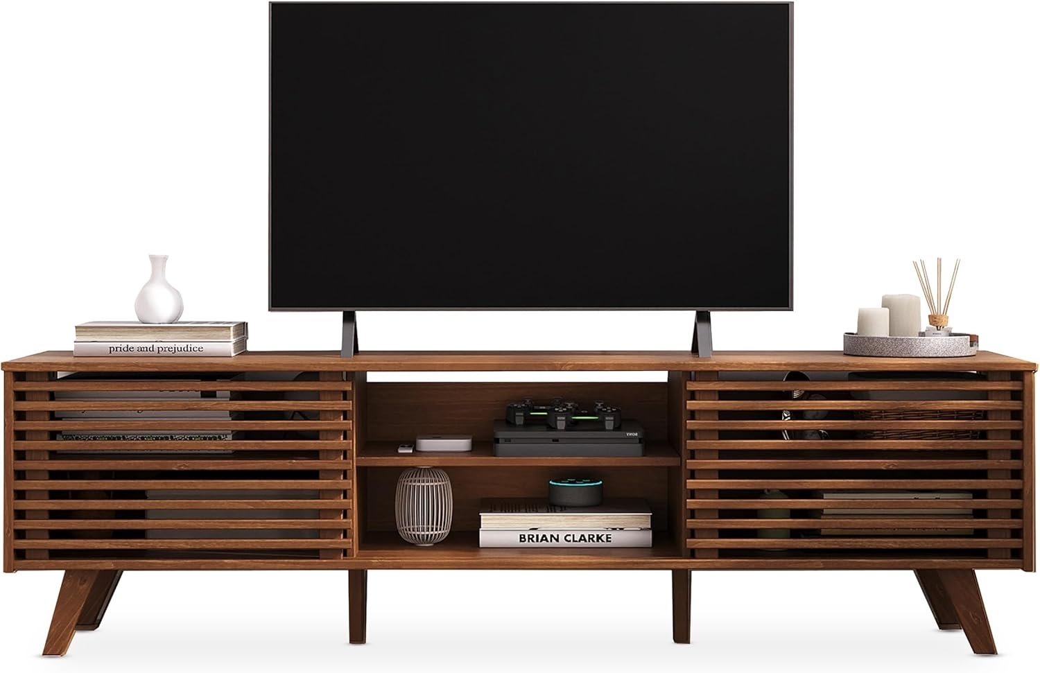 IDIMEX Lowboard RIAN, TV Lowboard RIAN mit 2 Schiebetüren Lowboard Bild 1